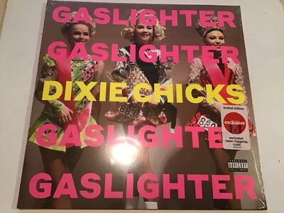 The Dixie Chicks "Gaslighter" LP *SEALED* Ltd Ed. Neon Magenta Vinyl Orig Cover - Image 1 of 3