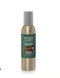 Yankee Candle TREE FARM FESTIVAL Home Fragrance ROOM SPRAY Christmas Holiday New - Picture 1 of 2