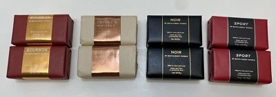 Paquete de 2 barras de jabón limpiador de manteca de karité colección Bath & Body Works para hombre 5 oz Foto 1 de 4