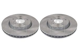 Pair of Front Brake Discs FOR NISSAN PULSAR 1.2 1.5 14->20 C13 Febi