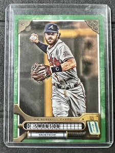2022 Topps Gypsy Queen Dansby Swanson Green Parallel Card #41 Atlanta Braves - Picture 1 of 3