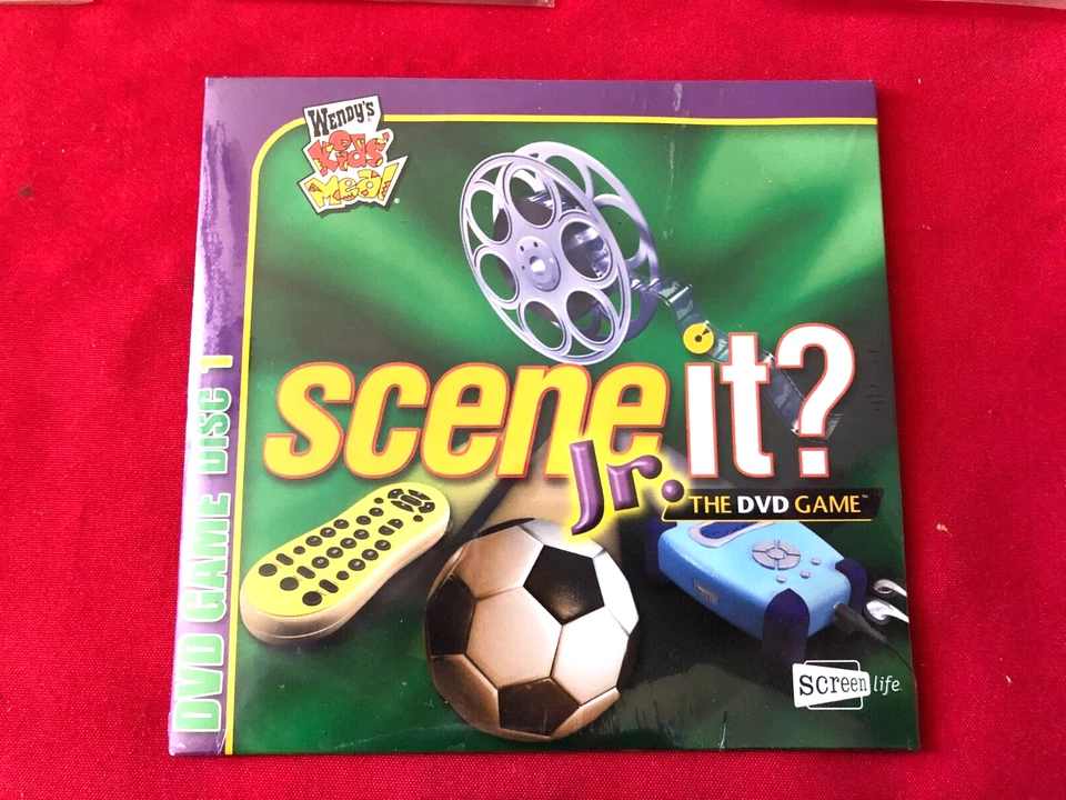 Wendy's Kids' Meal DVD Game Disc 1 Scene It? Jr Sealed - Image 1 of 1