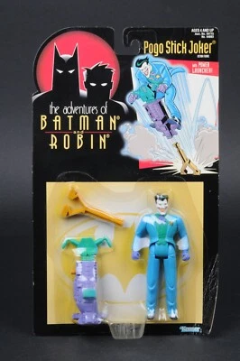 1995 Kenner The Adventures of Batman & Robin Pogo Stick Joker MOC Sealed - Image 1 of 4