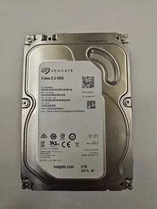 Seagate Video 3.5 HDD 2TB Internal SATA ST2000VM003 Hard Drive Desktop PC - Picture 1 of 4