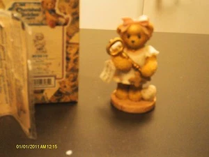 Cherished Teddies .. JOSETTE- w/ golden key- key to my heart - Picture 1 of 3