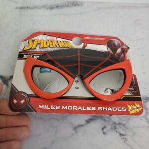 Marvel Sunglasses Spiderman Miles Morales Sun-Staches 100% UV Protection NEW
