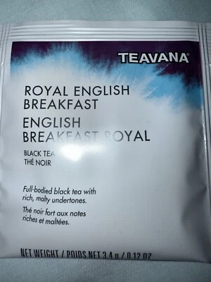 Starbucks Teavana Tea Sachets Royal English Breakfast 118 Sachets Exp 2027 - Image 1 of 3