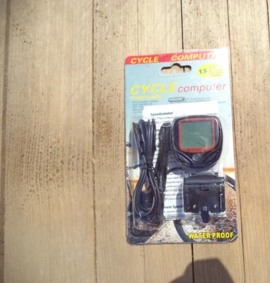 Tachometer Fahrradcomputer Kilometerzähler Tacho Rad Fahrrad Geschwindigkeit - Bild 1 von 4