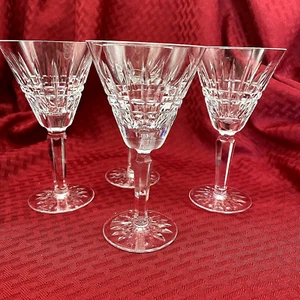 VINTAGE WATERFORD GLENMORE - SET OF 4 WATER/WINES 2 SETS AVAIL - Picture 1 of 8