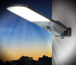 5000L Solar Security Area light Motion Activated Auto Dusk-Dawn Up to 12hrs Lite - Picture 1 of 6