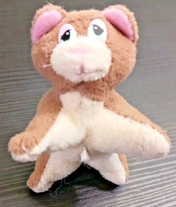 Galoob 1990s Miniature Pound Puppies Purries Kitty Brown White Cat Plush 3” - Picture 1 of 16