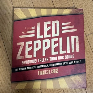 Led Zeppelin Art Book Shadows Taller Than Souls Used Music Memorabilia JAPAN - Picture 1 of 9