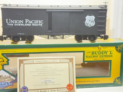  Union Pacific BUDDY L RAILWAY EXPRESS Box Car G Gauge DIECAST #53002 NEW - Image 1 of 4
