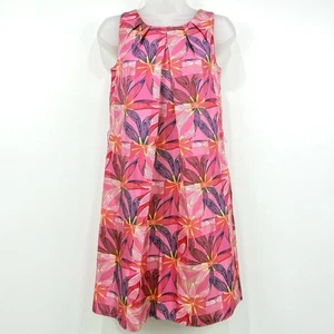 Abito Lilly Pulitzer seta donna 0 floreale spiaggia costa vacanza tropicale artistico - Foto 1 di 12