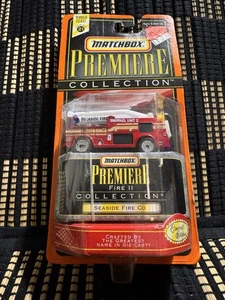 1998 Matchbox Premiere World Class Series 21 Seaside Fire Co. Snorkel Truck - Picture 1 of 2