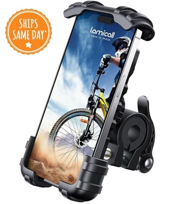 *LIMITADO* Soporte para teléfono para bicicleta Lamicall, montaje para motocicleta - Soporte para teléfono para motocicleta Foto 1 de 4