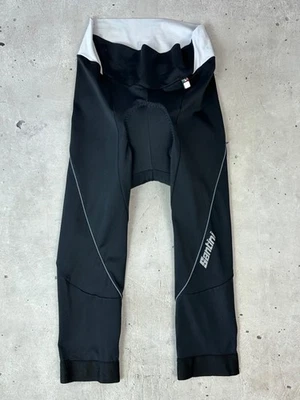 SMS Santini Made in Italy Black Cycling Shorts Size S - Image 1 of 4