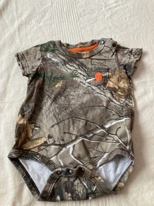 Carhartt Baby Jungen Camouflage Realtree T-Shirt Größe 9 M - Bild 1 von 5