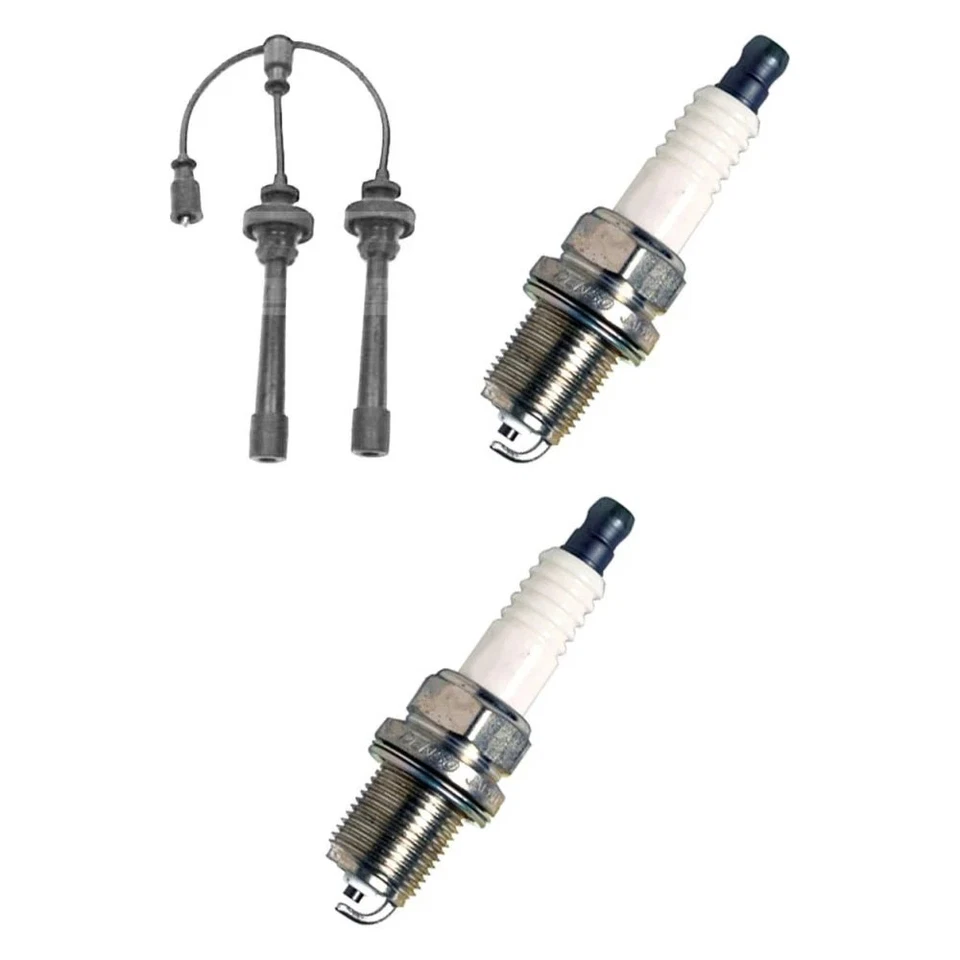 For Mitsubishi Lancer 02-07 Denso Spark Plug Wire & Spark Plug Kit - Image 1 of 2