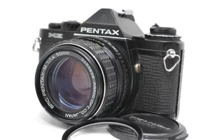 Fast neuwertig - Pentax ME analoge Spiegelreflexkamera schwarz 35 mm SMC M 50 mm F1,4 Objektiv aus Japan - Bild 1 von 17