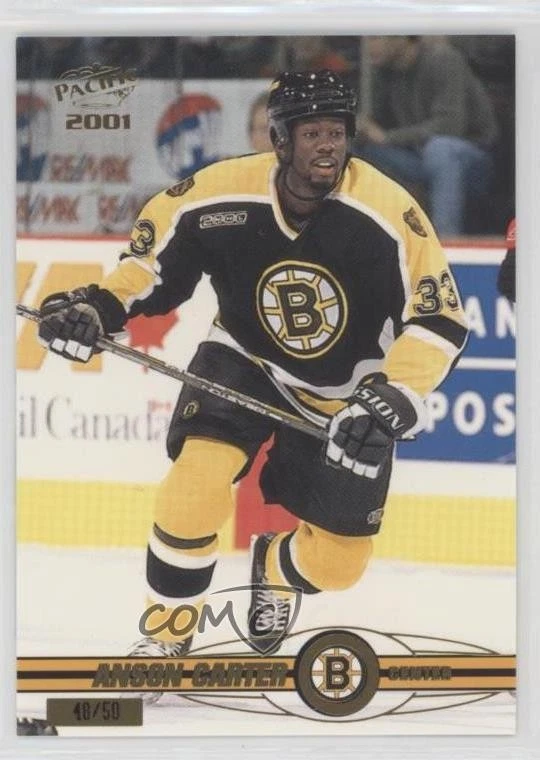 2000-01 Pacific Gold /50 Anson Carter #31 - Image 1 of 2