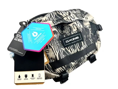 NUEVO CON ETIQUETAS $120 DaKine Hot Laps 5L Ciclismo MTB Bolso de Cintura Paquete de Cadera HydraPak Negro Cebra Foto 1 de 4