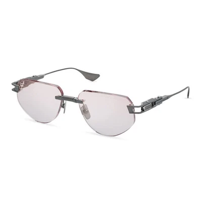 Nuevo marco de gafas de sol Dita GRAND IMPERYN DTX164-A 03 ovalado negro hierro/marrón Foto 1 de 4