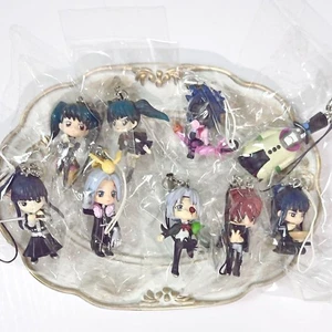 D.Gray-man figure strap key chain Lot 9 set Allen retro mascot anime Japan m623 - Picture 1 of 3