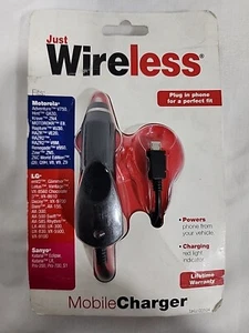L@@K Just Wireless Brand Car Phone Charger Black Cigarette Lighter Connect - Picture 1 of 3
