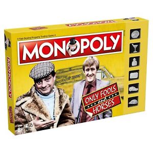 Monopoly Only Fools and Horses Edición Juego de Mesa - 2A 6 Jugadores-8 Años