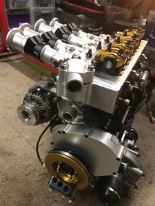 MED Mini 1460cc 7 Port Steel Arrow Race Engine. Brand New. Swiftune Cam Belt - Picture 1 of 10