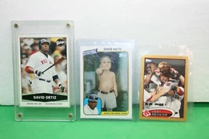Tarjetas de David Ortiz y Josh Reddick Medias Rojas de Boston - Imagen 1 de 7