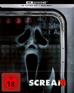 Scream VI (6) - 4K Ultra HD Blu-ray + Blu-ray / Limited Steelbook # UHD+BD-NEU - Bild 1 von 7