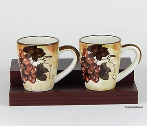 Tabletops Unlimited BELLAVINO: Set(s) of 2 Mugs, MINT! Gallery - Picture 1 of 5