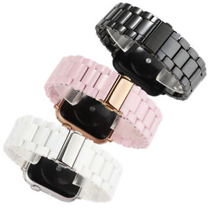 Luxury Ceramic iWatch Bracelet Strap Wrist Band For Apple Watch Series 5 4 3 2 1