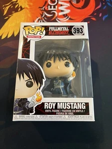 Roy Mustang 393 POP W/ Soft Protector Funko Full Metal Alchemist Animation - Picture 1 of 6