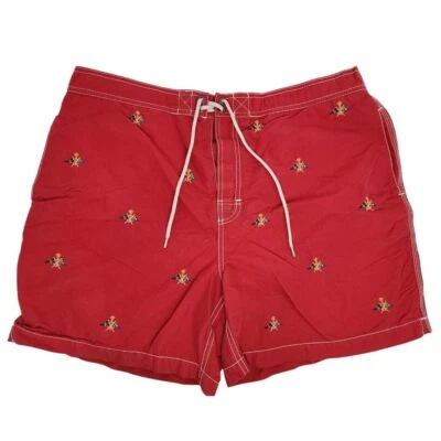Pantalones cortos de natación Polo Ralph Lauren para hombre XXL forrados de vacaciones banderas rojas Foto 1 de 4