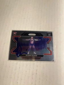 WWE NXT XYON QUINN Signed 2022 Prizm Card Raw Smackdown - Picture 1 of 1