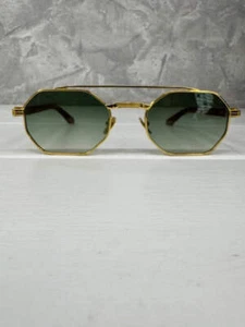 Sunglasses Soho Castle 52 23 145 col Gold Honey Green gradient 100 % Authentic - Picture 1 of 7