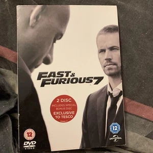 Fast & Furious 7 (DVD, 2015)2disc Bonus (b84/9)ukimport Free Postage - Picture 1 of 2