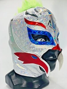 K Mysterio Joker Themed Semi-Professional Lucha Libre Wrestling Mask Adult Siz - Picture 1 of 6
