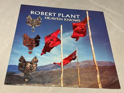 Robert Plant - Heaven Knows - Vinyl Record 12" Single - 1988 Atlantic A9373T - Image 1 of 4