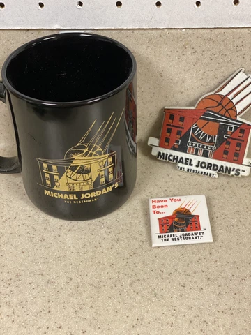 Michael Jordan's THE RESTAURANT Chicago Illinois ~ Basketball Souvenirs Cover