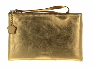 SEIDENFELT MANUFAKTUR Finja II Tasche Shocking Gold Gold