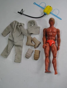 BIG JIM MATTEL " BIG JEFF ` FIRE FIGHTER SET / RARE ! - Picture 1 of 4