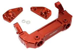 Precision Red CNC Machined Front Bumper & Body Mounts for Axial SCX6 1/6 Scale - Picture 1 of 1
