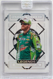 2021 PANINI NATIONAL TREASURES DALE EARNHARDT JR. LEGENDS #12/15 NASCAR CARD