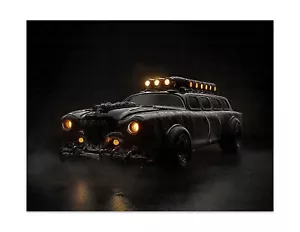 Póster post-apocalíptico estilo Mad Max fúnebre musculoso coche -sin marco- impresión - Imagen 1 de 3