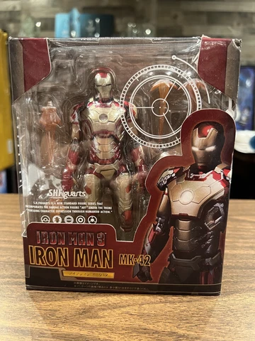 S.H.Figuarts Iron Man Mark 42 XLII MK-42 Iron Man 3 (New) Cover