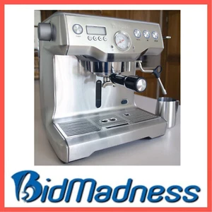 BREVILLE BES920BSS DYNAMIC DUAL BOILER ESPRESSO COFFEE MACHINE - RECONDITIONED - Picture 1 of 7